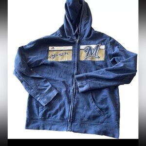 Men’s Medium Brewers Full Zip Hoodie. Zip Hoodie​